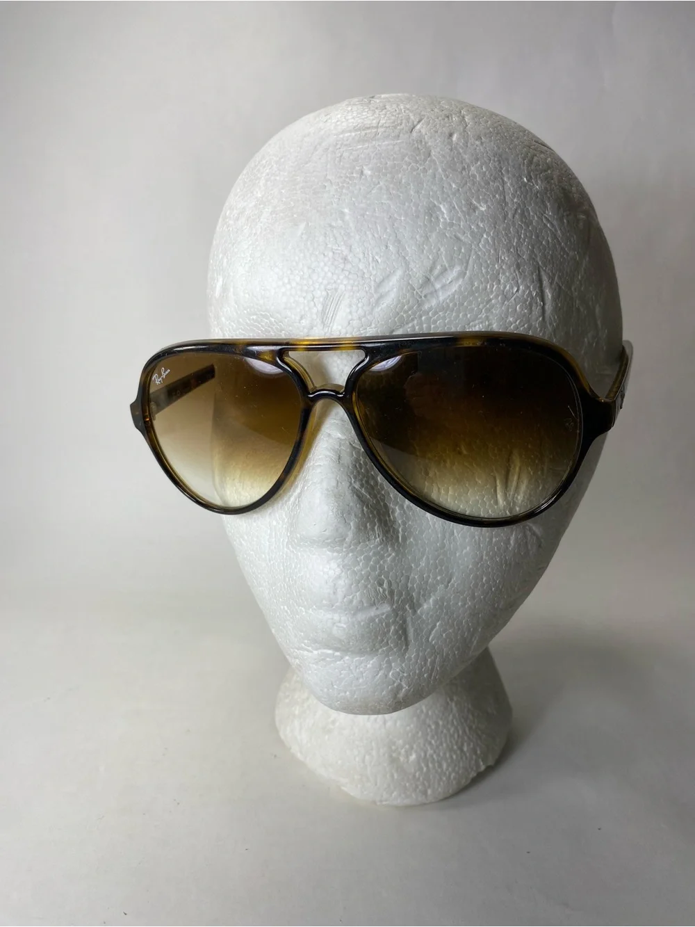 Ray-Ban Cats 5000 Sunglasses Lght Tortoise Frame Gradient Lenses